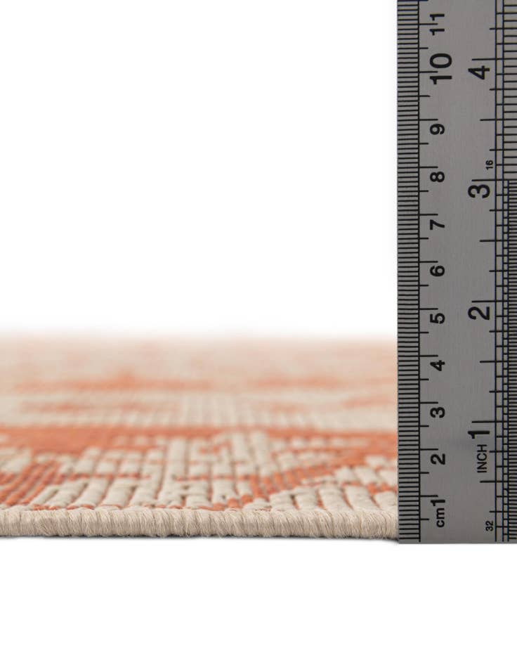 Detail image of  6' x 9'  Washable Botanical Indoor / Outdoor Rug