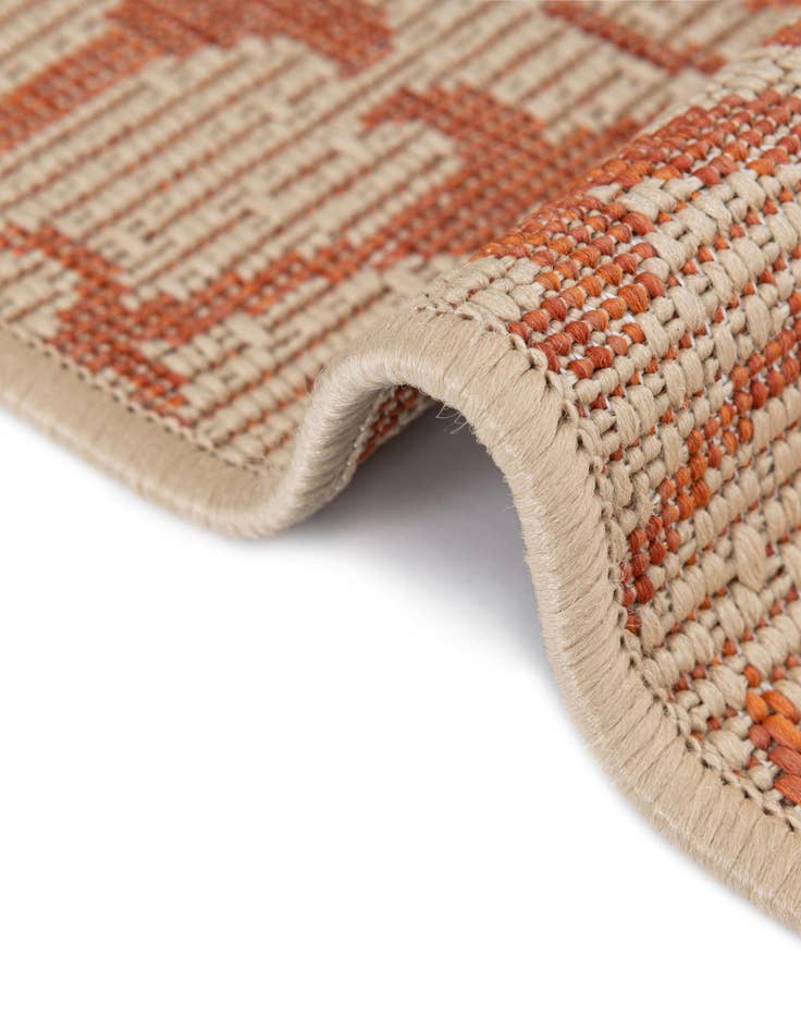 Detail image of  6' x 9'  Washable Botanical Indoor / Outdoor Rug