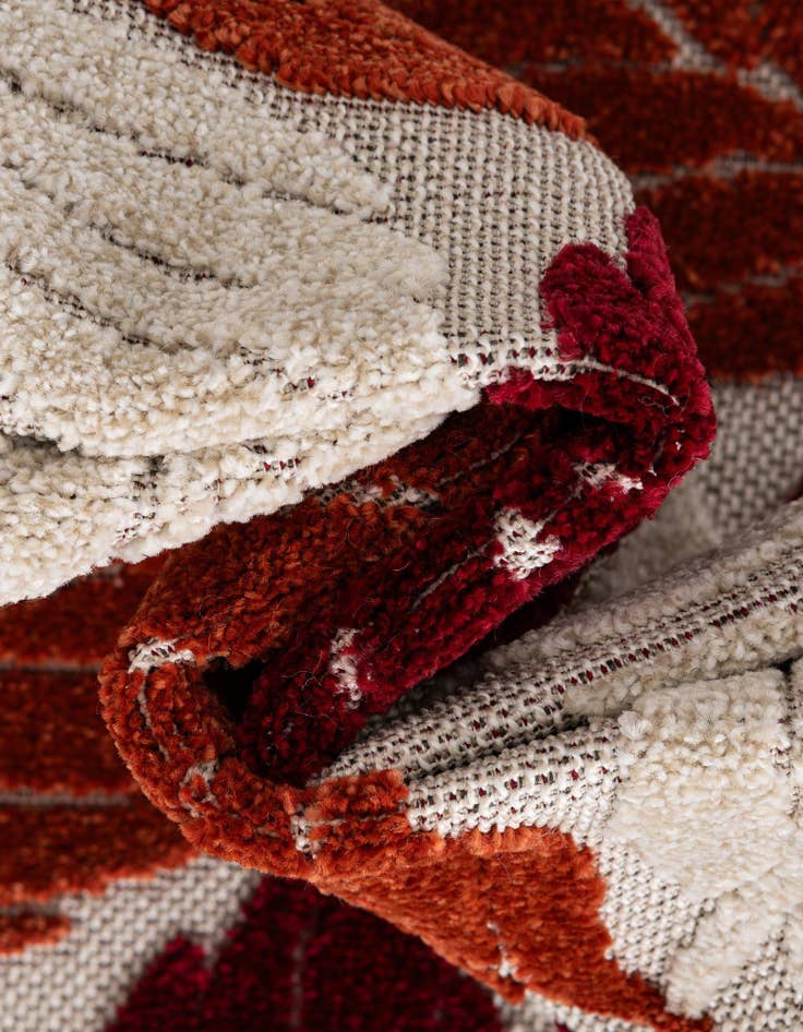 Detail image of  4' x 6'  Washable Botanical Indoor / Outdoor Rug