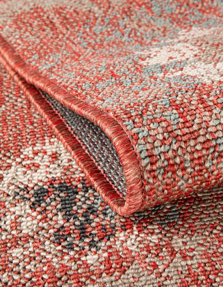 Detail image of  9' x 12'  Washable Botanical Indoor / Outdoor Rug