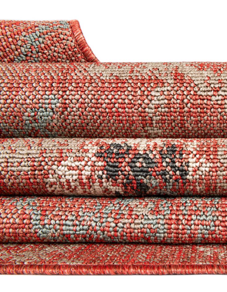 Detail image of  9' x 12'  Washable Botanical Indoor / Outdoor Rug