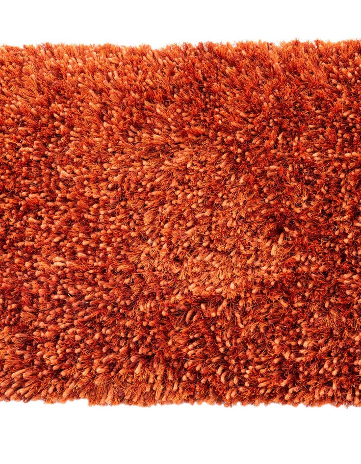 Detail image of  2' 5 x 4' 10  Hand Knotted Solid Shag Rug