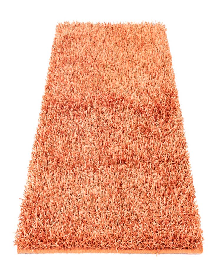 Detail image of  3' 2 x 5' 6  Hand Knotted Solid Shag Oriental Rug