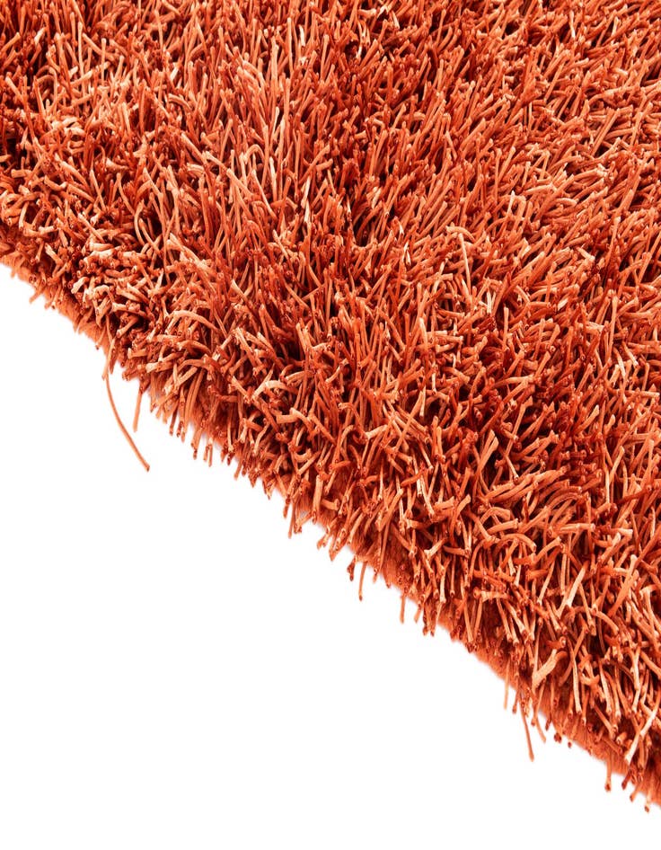 Detail image of  3' 2 x 5' 6  Hand Knotted Solid Shag Oriental Rug