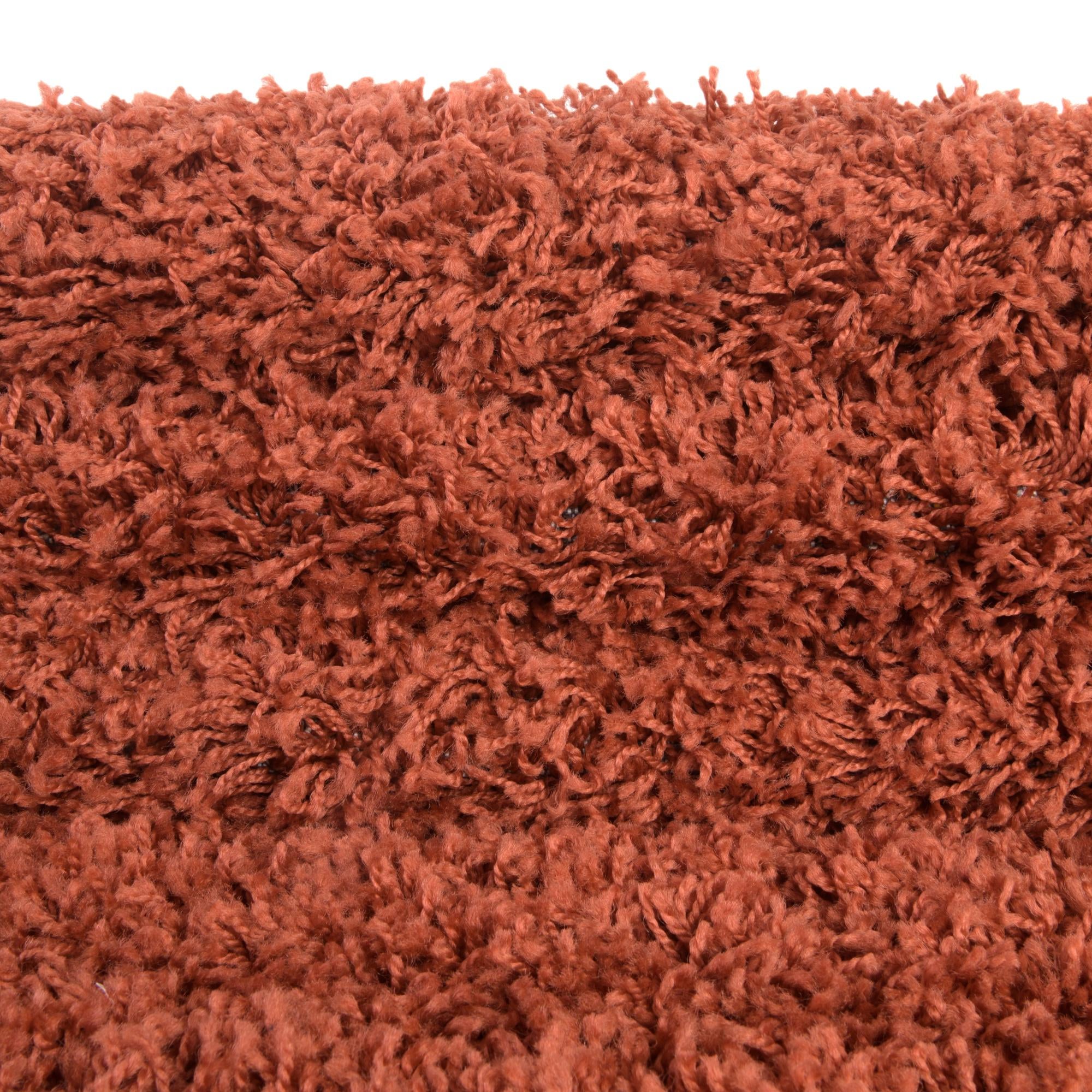Terracotta 7' 10 x 10' Solid Shag Rug | Rugs.com