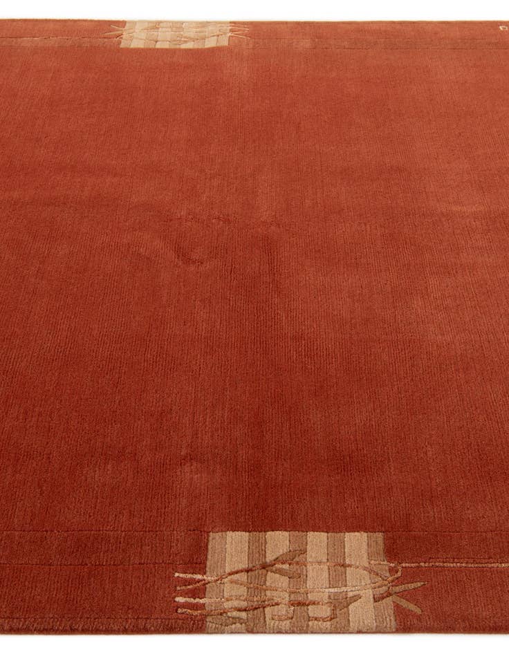 Detail image of  5' 9 x 7' 11  Hand Knotted Tibet Rug