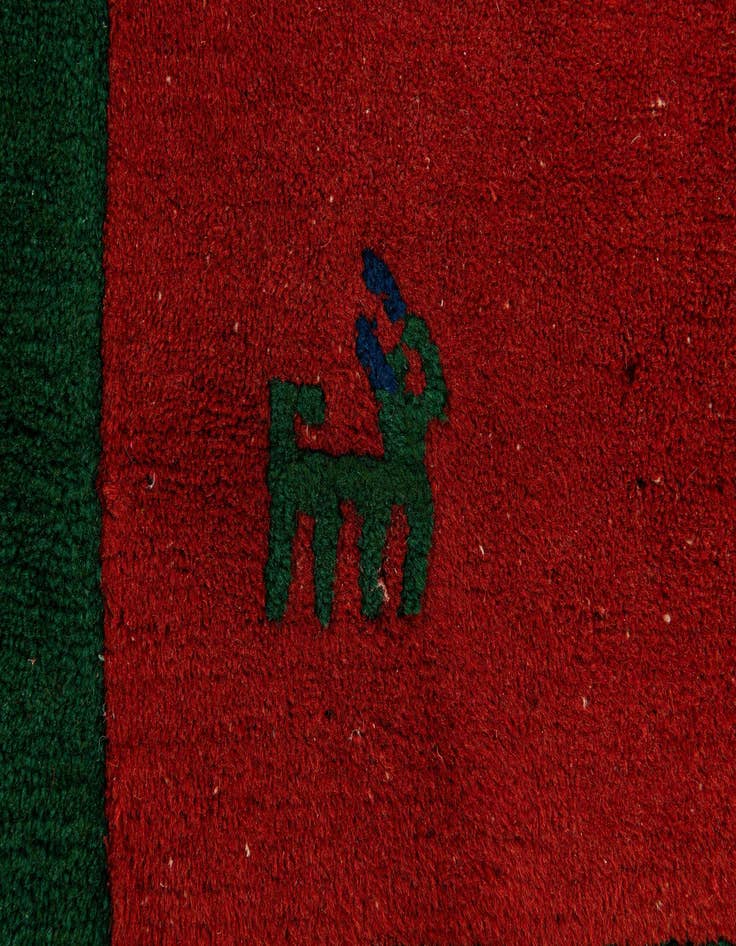 Detail image of  3' 1 x 5' 6  Hand Knotted Tibet Wool Rug