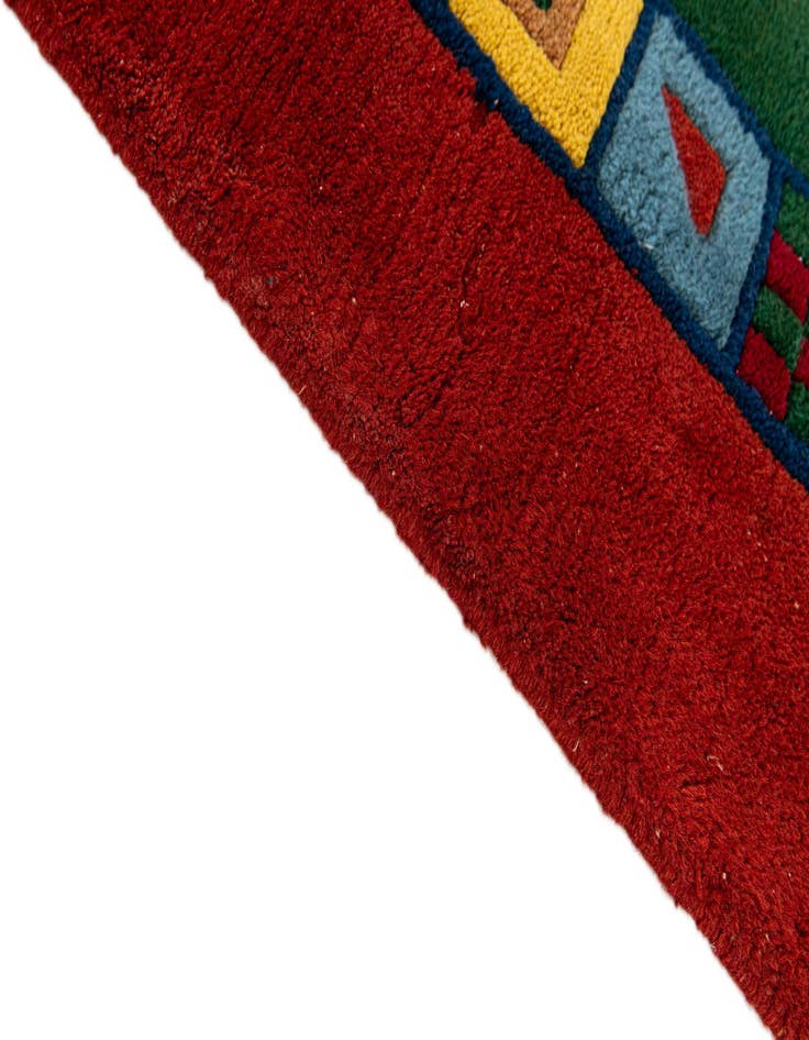 Detail image of  3' 1 x 5' 6  Hand Knotted Tibet Wool Rug