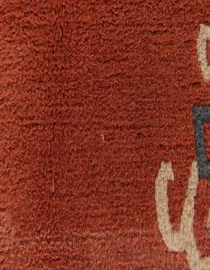 Detail image of  6' 6 x 8' 6  Hand Knotted Tibet Wool Rug
