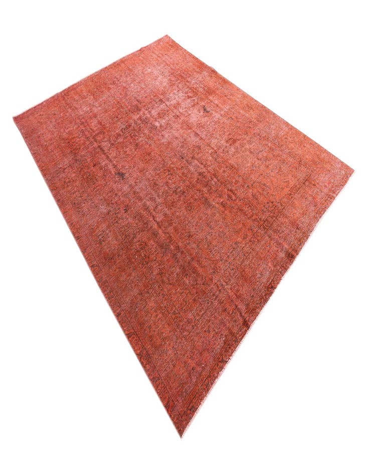 Detail image of  9' 6 x 12' 3  Hand Knotted Ultra Vintage Persian Wool Rug