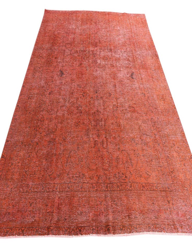 Detail image of  9' 6 x 12' 3  Hand Knotted Ultra Vintage Persian Wool Rug