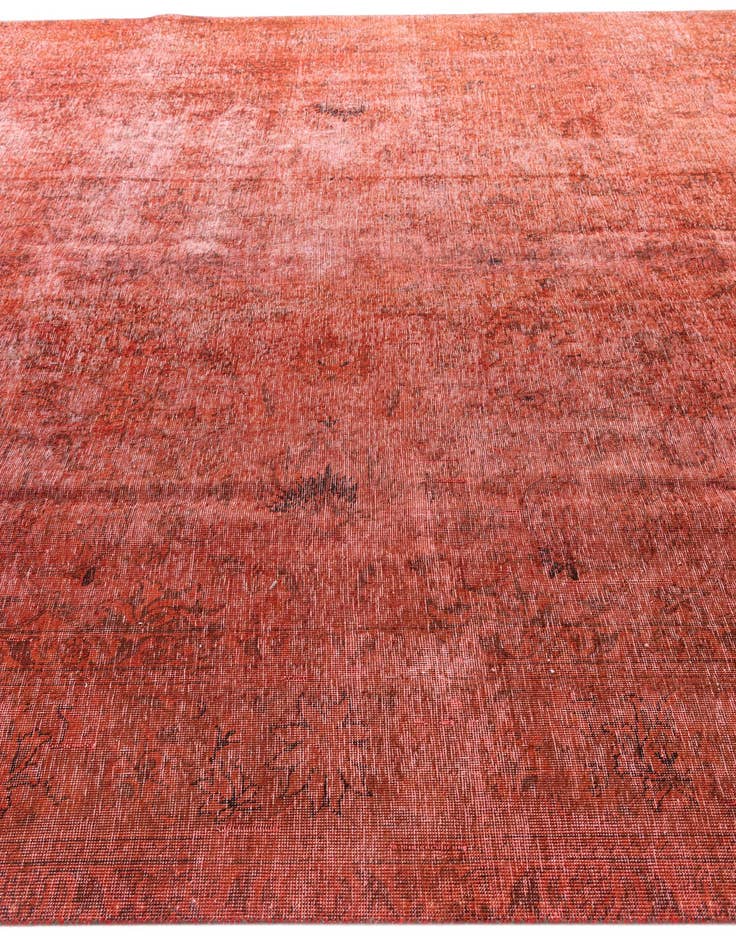 Detail image of  9' 6 x 12' 3  Hand Knotted Ultra Vintage Persian Wool Rug