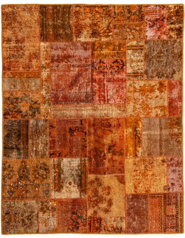 5' x 6' 5 Hand Knotted Ultra Vintage Persian Wool Rug