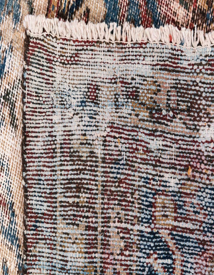 Detail image of  4' x 6' 6  Hand Knotted Ultra Vintage Persian Wool Rug