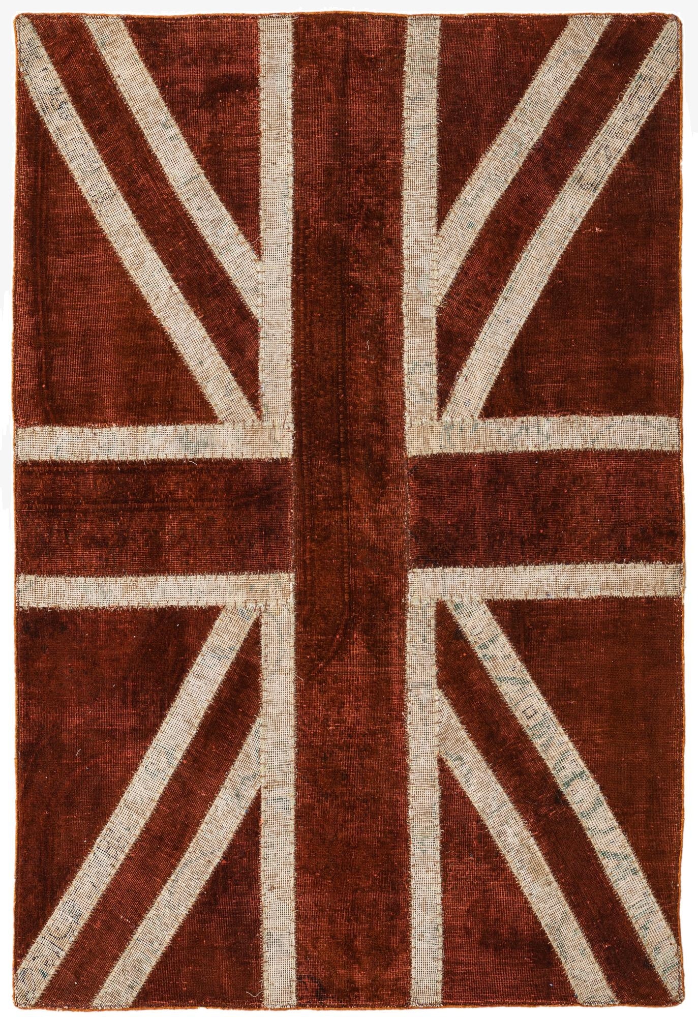  4' x 5' 9  Hand Knotted Ultra Vintage Persian Wool Rug