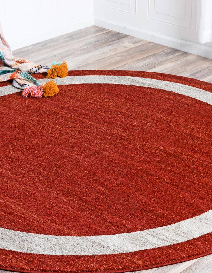 Detail image of  6' x 6' Angelica Round Rug