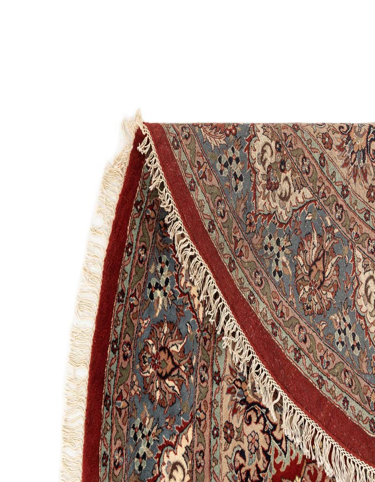 Detail image of  8' 10 x 8' 10  Hand Knotted Bidjar Oriental Wool Round Rug