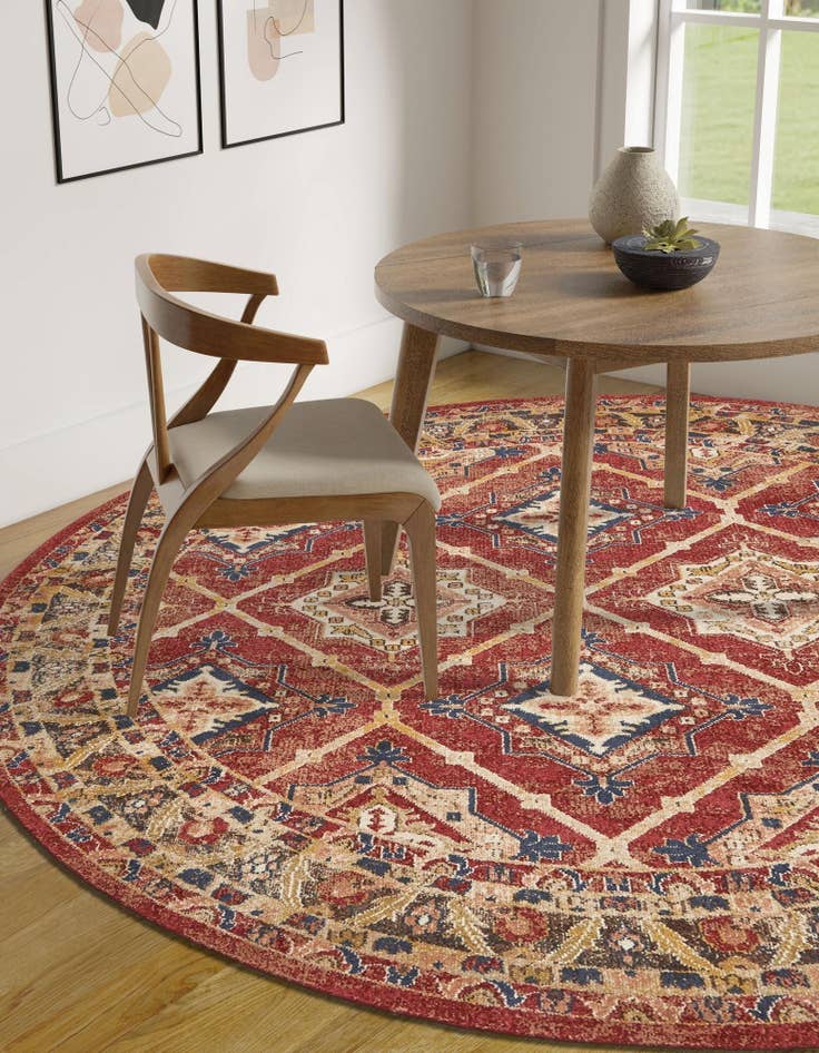 Detail image of  8' x 8' Eden Round Rug