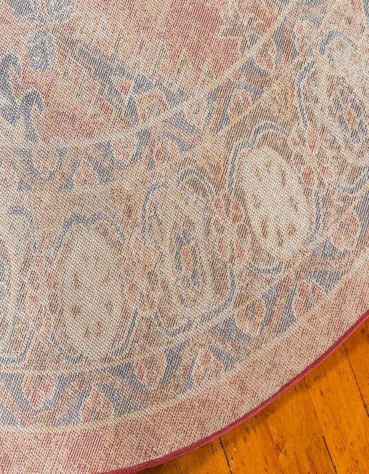 Detail image of  5' 3 x 5' 3 Eden Round Rug