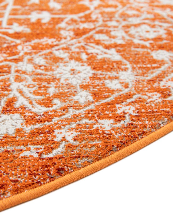 Detail image of  6' x 6' Modern Classical Round Rug