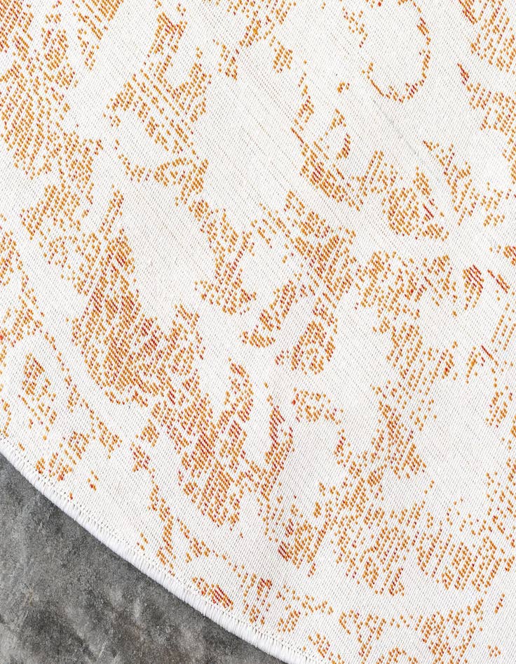 Detail image of  7' 6 x 7' 6 Modern Classical Round Rug