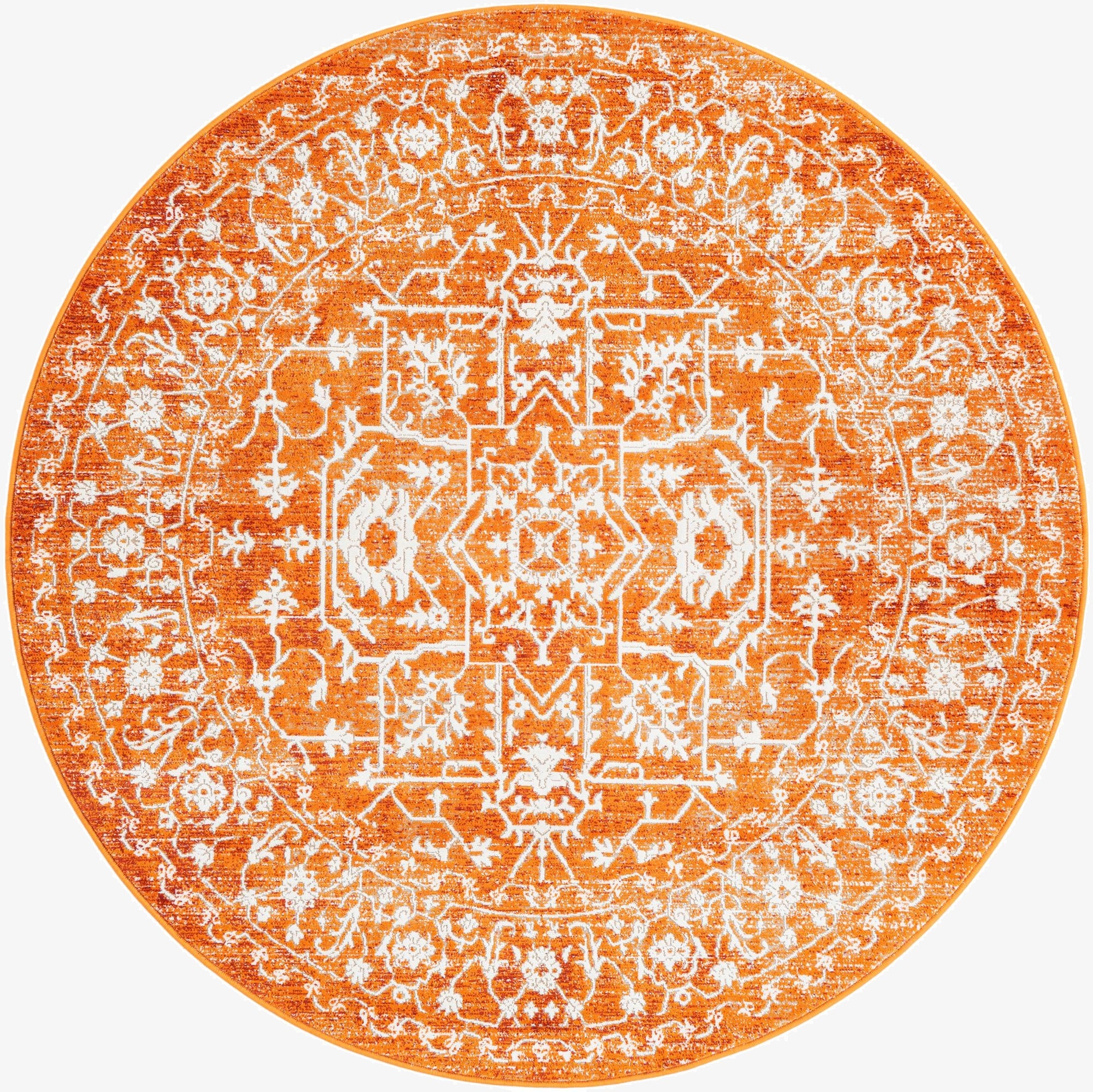  5' 3 x 5' 3 Modern Classical Round Rug
