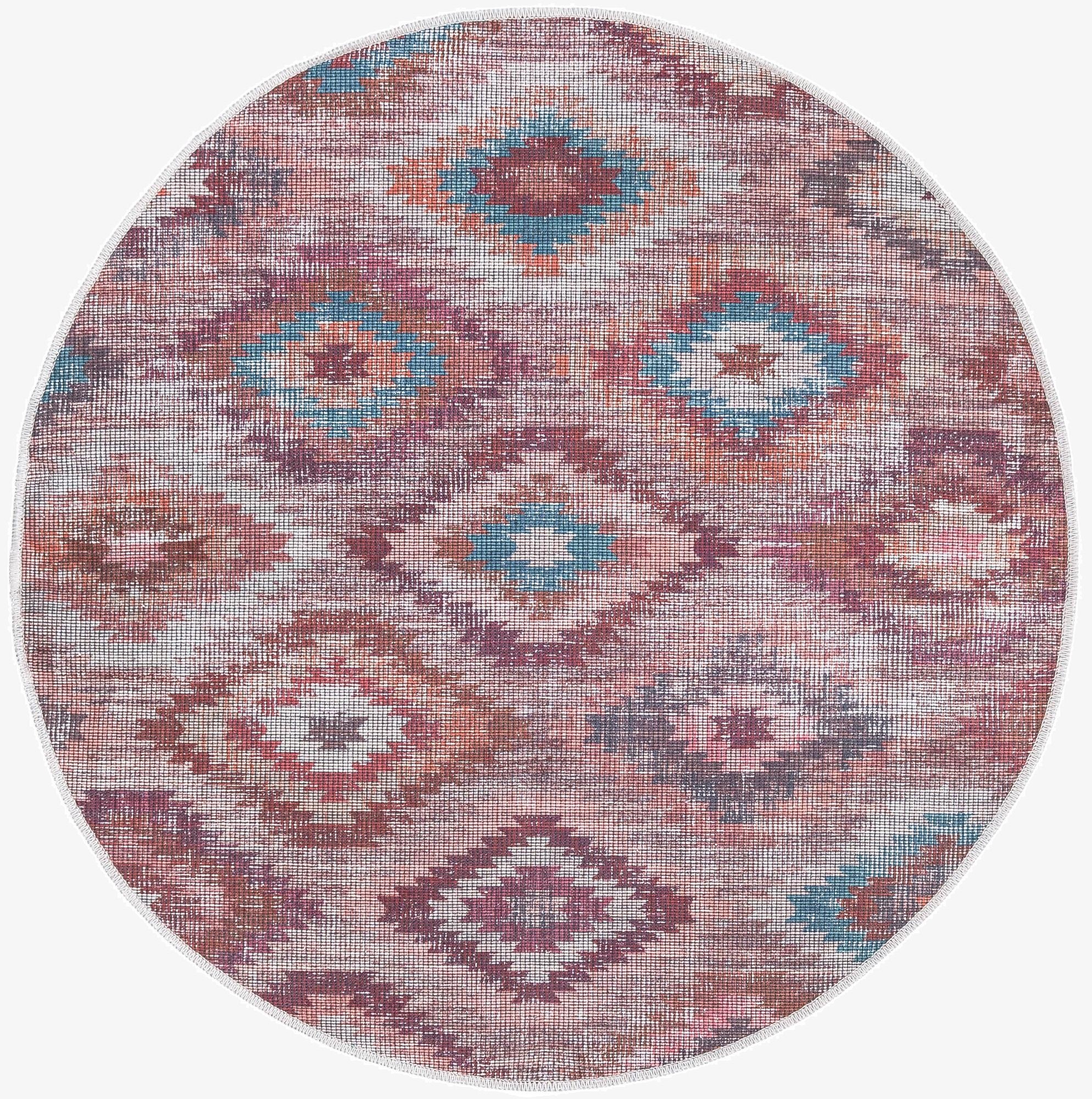  4' x 4'  Washable Sisu Round Rug