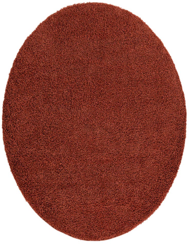 Detail image of  6' x 6' Solid Shag Round Rug