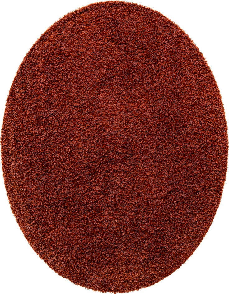 Detail image of  7' x 7' Solid Shag Round Rug