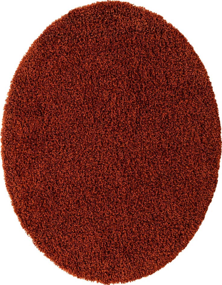 Detail image of  5' 3 x 5' 3 Solid Shag Round Rug