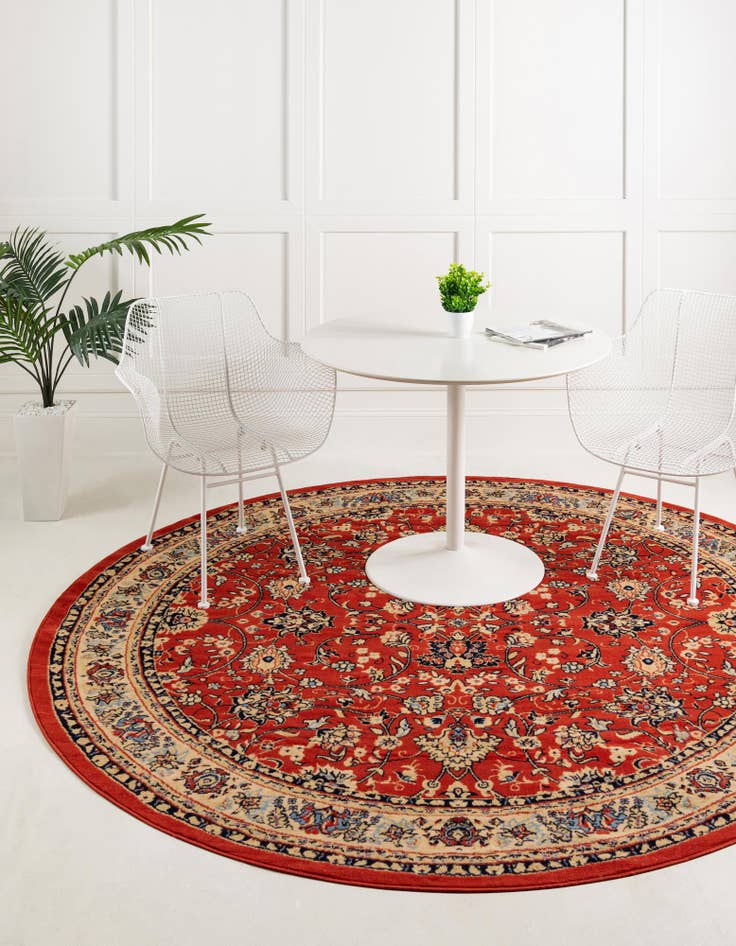 Detail image of  7' 10 x 7' 10 Yasmin Round Rug