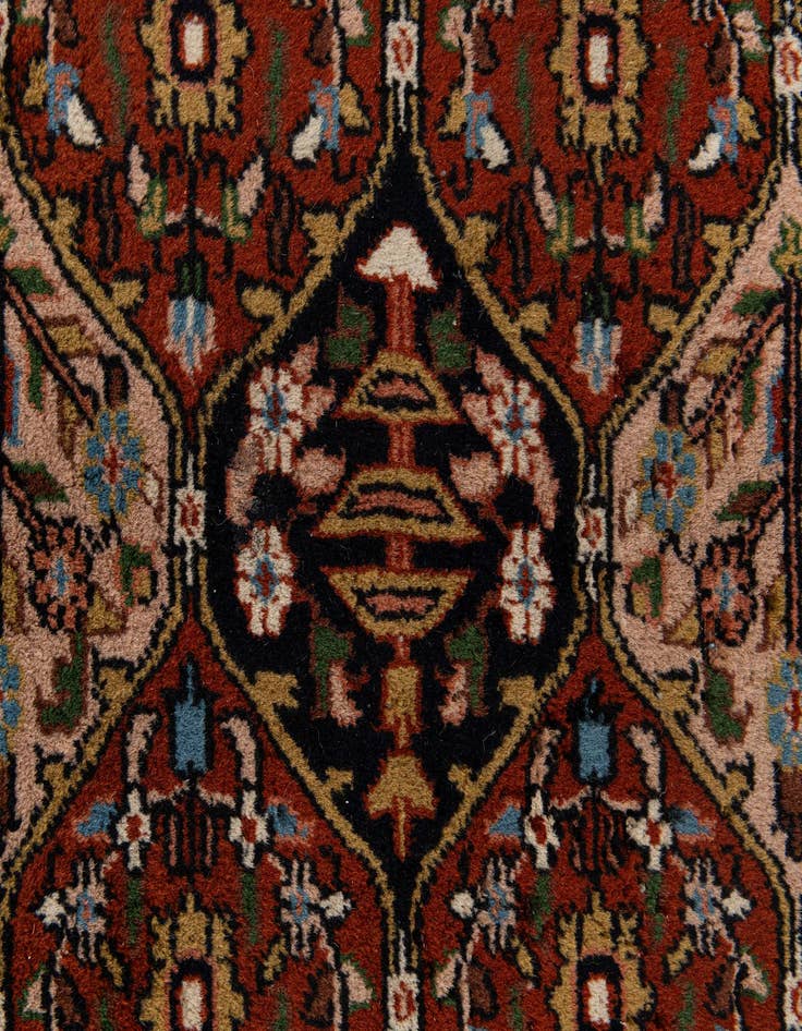 Detail image of  3' x 6' 7  Hand Knotted Bakhtiar Oriental Wool Runner Rug