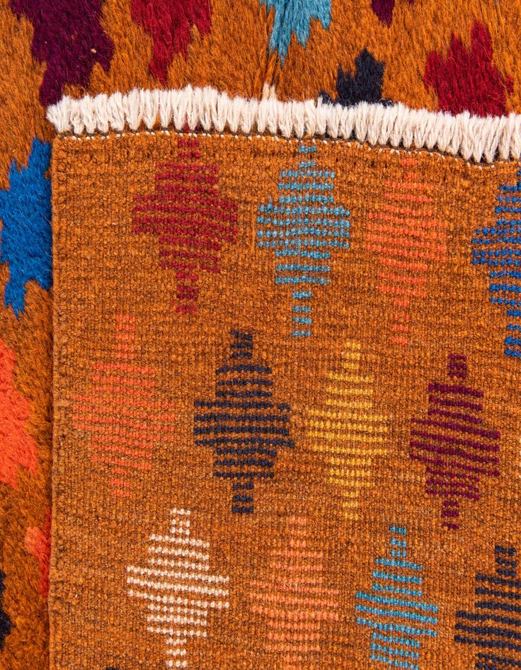 Detail image of  2' 8 x 9' 4  Hand Knotted Balouch Wool Runner Rug