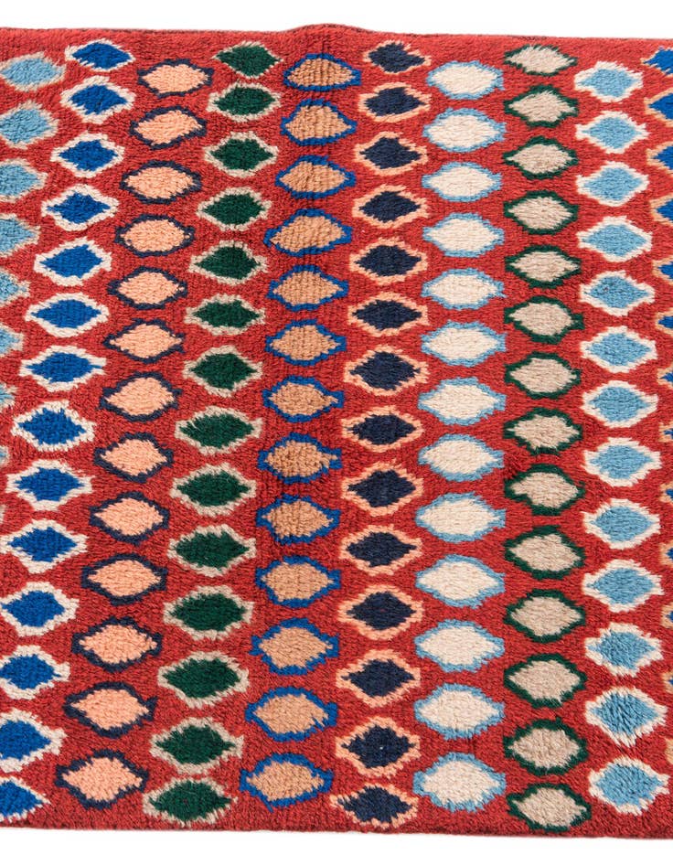 Detail image of 2' 9 x 9' 6 Hand Knotted Balouch Wool Runner Rug