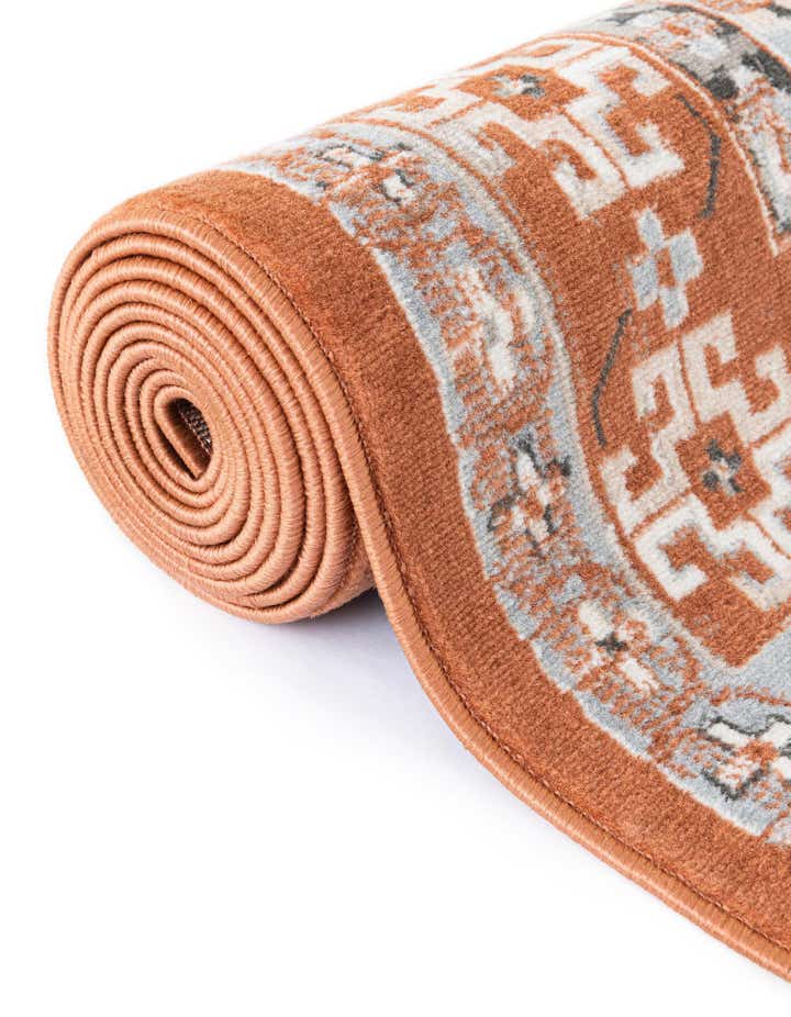 Terracotta 2' x 8' Charlotte Runner Rug | Rugs.com