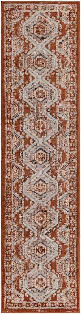 Terracotta 2' x 8' Charlotte Runner Rug | Rugs.com