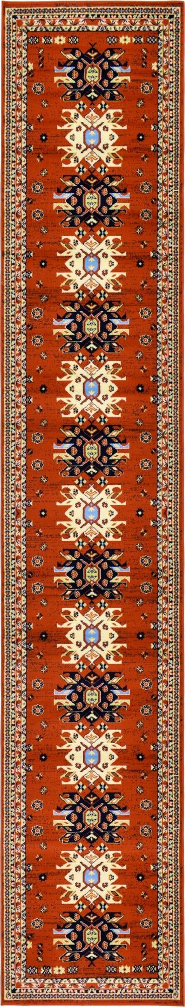  3' x 16' 5 Heris Runner Rug