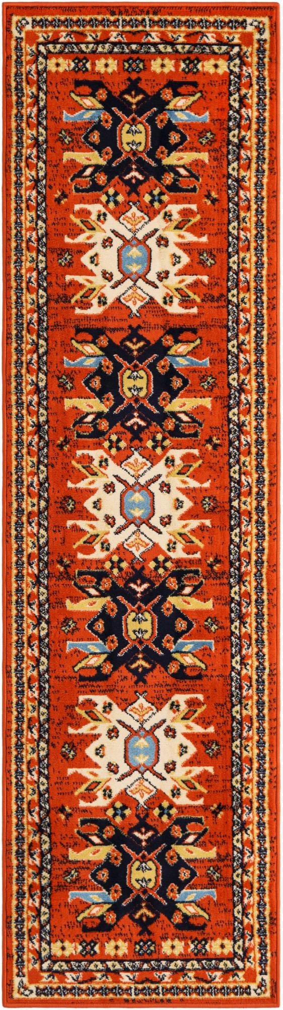  2' x 8' 2 Heris Runner Rug