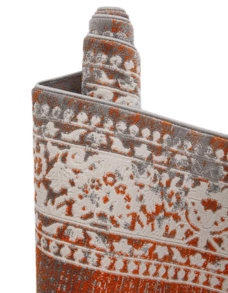 Detail image of  2' 7 x 10' Modern Classical Runner Rug