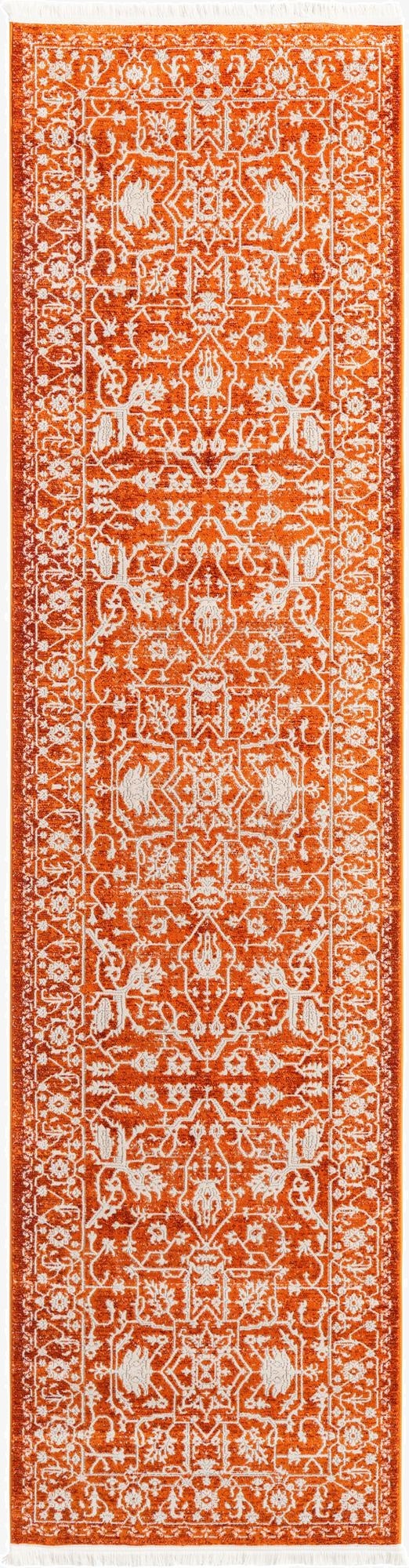 2' 7 x 10' Modern Classical Runner Rug