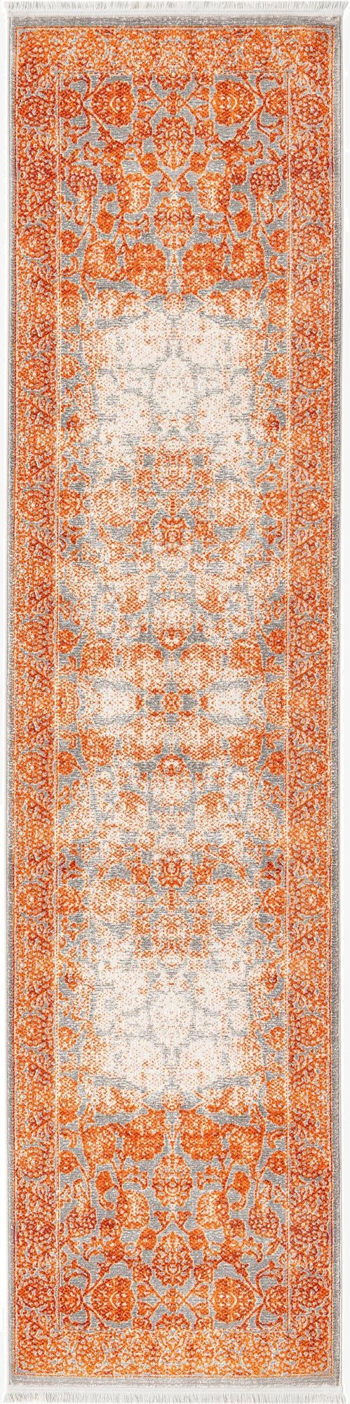  2' 7 x 10' Modern Classical Runner Rug