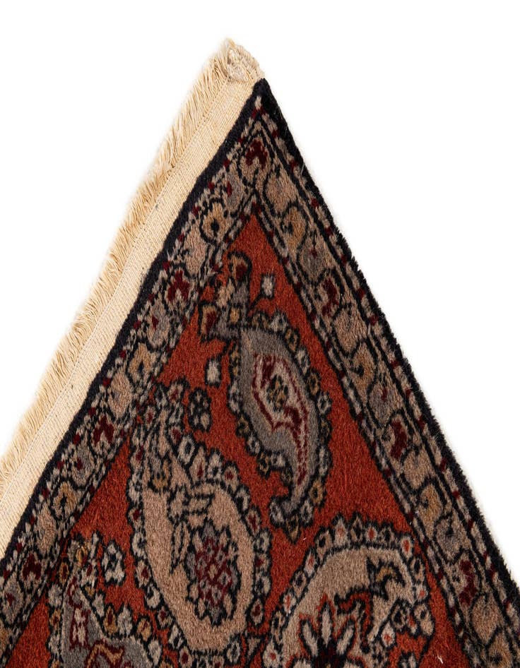 Detail image of  2' 6 x 10' 4  Hand Knotted Mood Oriental Wool Runner Rug