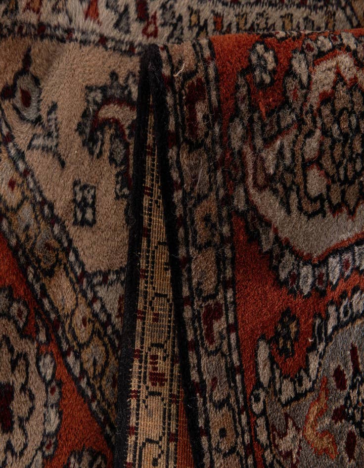 Detail image of  2' 6 x 10' 4  Hand Knotted Mood Oriental Wool Runner Rug