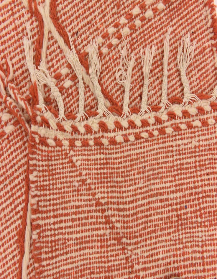 Detail image of  2' 10 x 17'  Hand Knotted Moroccan Wool Runner Rug