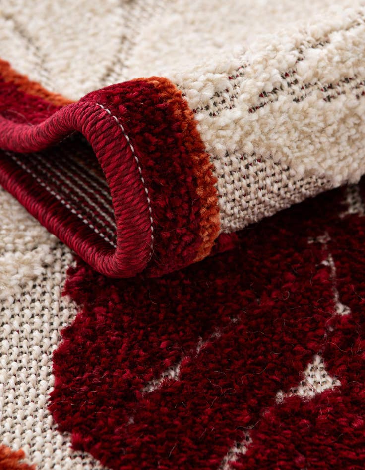 Detail image of  2' x 6'  Washable Botanical Indoor / Outdoor Runner Rug