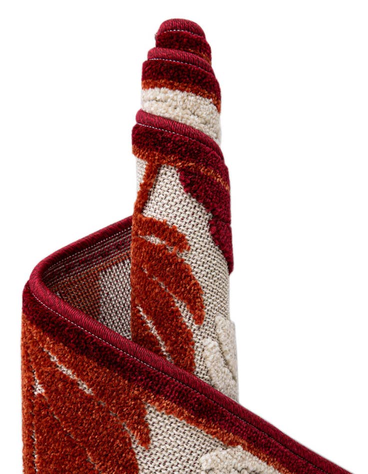 Detail image of  2' x 6'  Washable Botanical Indoor / Outdoor Runner Rug