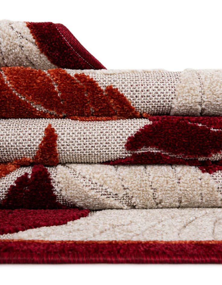 Detail image of  2' x 6'  Washable Botanical Indoor / Outdoor Runner Rug