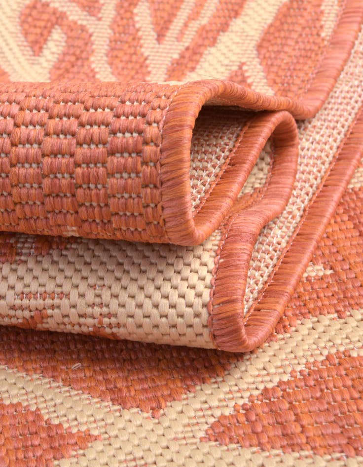 Detail image of  2' x 6'  Washable Botanical Indoor / Outdoor Runner Rug