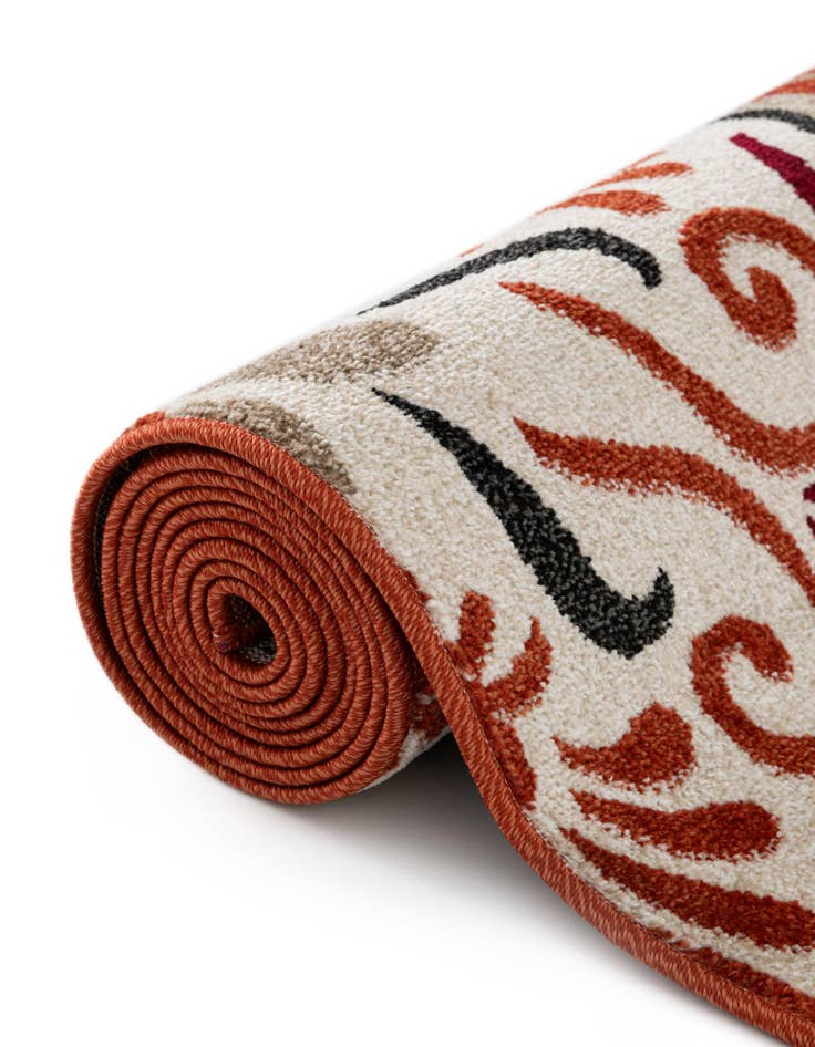 Detail image of  2' x 6'  Washable Modern Indoor / Outdoor Runner Rug