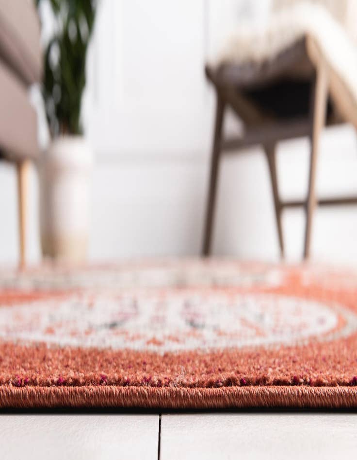 Detail image of  2' x 6'  Washable Modern Indoor / Outdoor Runner Rug